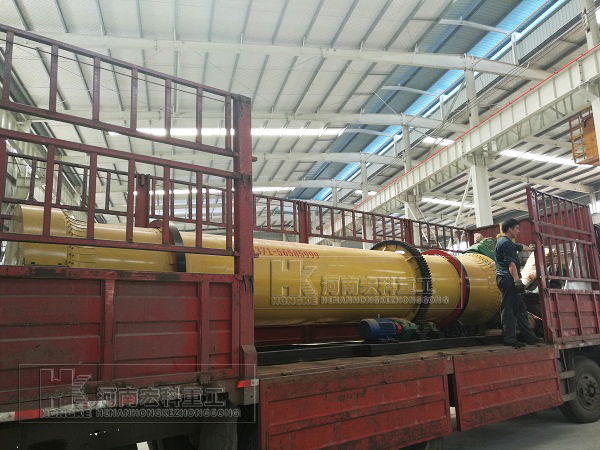   福建的用戶，你采購的雞糞烘干機(jī)已發(fā)貨，請(qǐng)注意查收